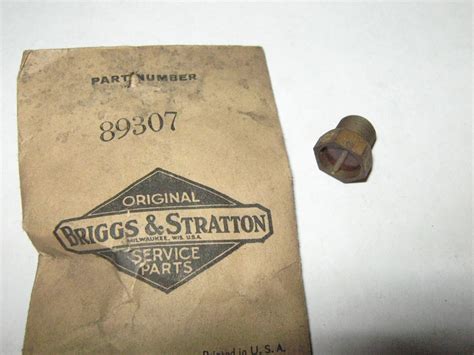 Briggs Model I Parts :: 89307 Briggs Engine Oil Control Valve ...