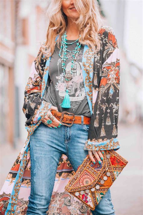 Boho Chic Kimono From Free People Boho Outfits Spring Outfits Boho