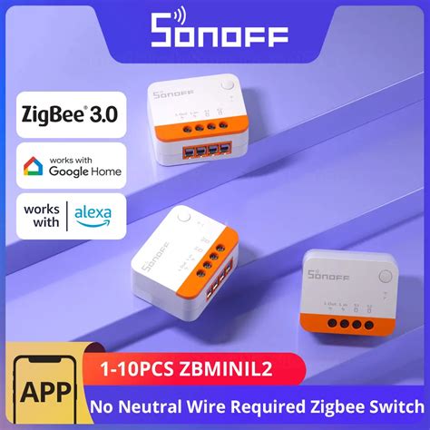 Sonoff Zbminil Extreme Zigbee No Neutral Wire Smart Switch Pcs