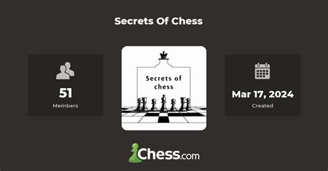 Secrets Of Chess - Chess Club - Chess.com