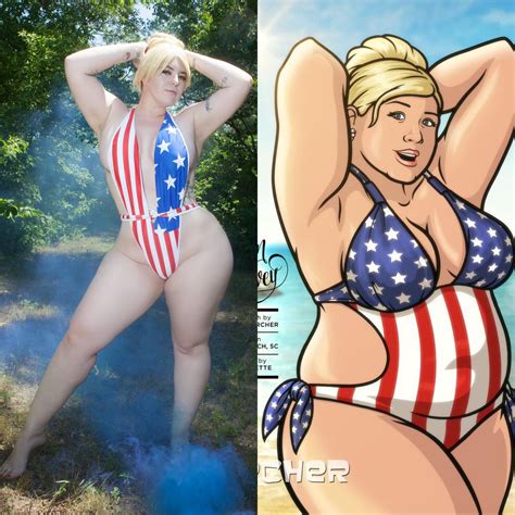 Archer Pam Cosplay SPLOOSH! Pam Poovey (Archer)