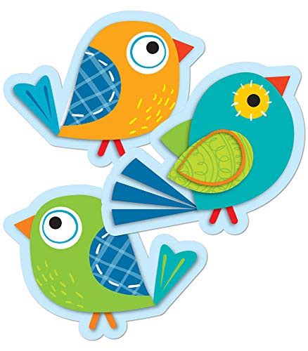 Boho Birds Cut Outs Carson Dellosa Publishing Company Inc