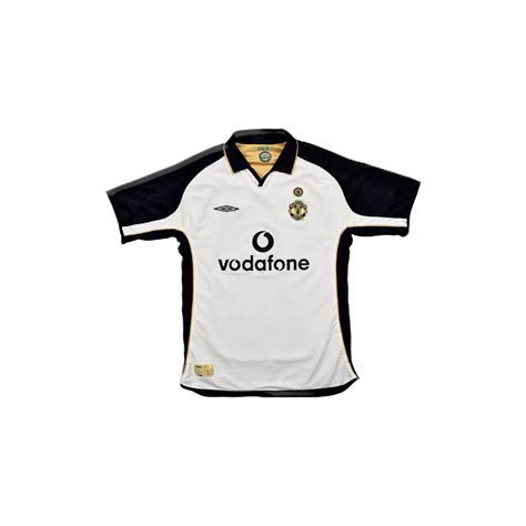 Manchester United Away Retro Football Shirt 2001 02 SOCCERLORDS