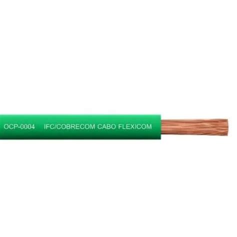 Cabo De Cobre Flexicom Volts Mm Verde Metros