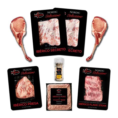 Amazon Nordic Catch Free Range Ibérico Pork Lovers Bundle Premium