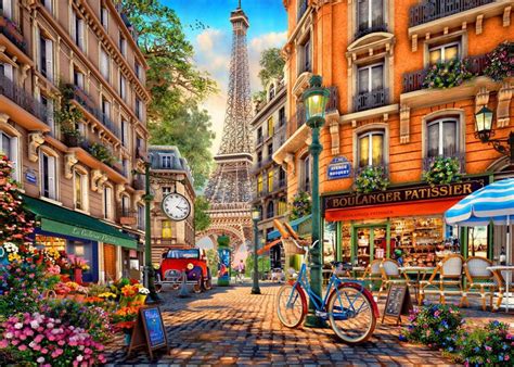 Solve Paris Streetscape Jigsaw Puzzle Online With 88 Pieces