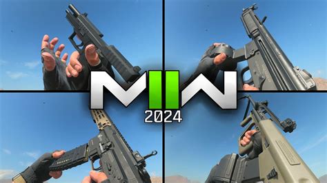 Call Of Duty Modern Warfare Ii All Weapons Reload Animations 2024 Youtube