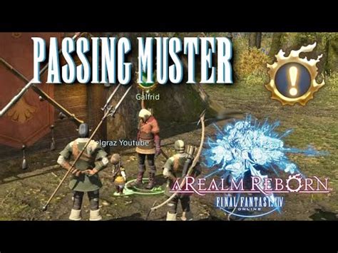 Passing Muster Final Fantasy Xiv A Realm Reborn Youtube