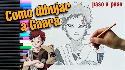 Tutorial Como Dibujar A Gaara Paso A Paso F Cil Y Sencillo Youtube