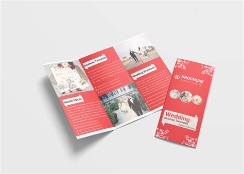 Wedding Planner Tri Fold Brochure Design Template 99effects