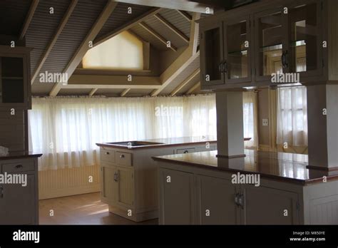 The interior kitchen of a beautiful, vintage home Stock Photo - Alamy