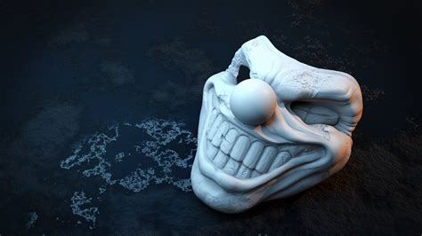 Sweet Tooth Inspired Clown Mask 3D Print Model - Etsy