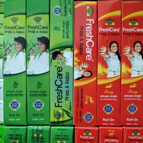 Jual ORIGINAL FRESH CARE PRESS RELAX MINYAK ANGIN ROLL ON Hot