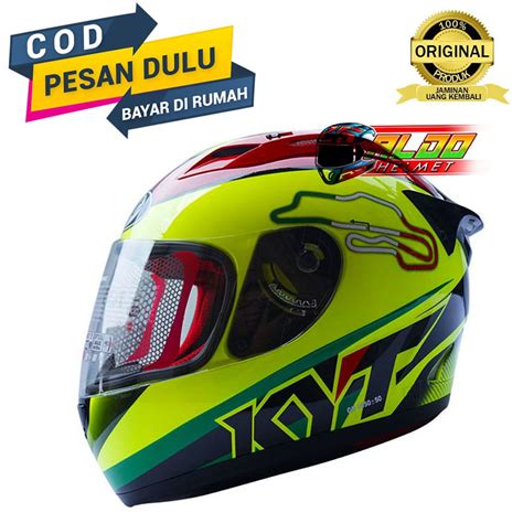 Jual KYT RC SEVEN FULL FACE HELM KYT RC 7 MOTIF RC7 SERIES 15 ITALY