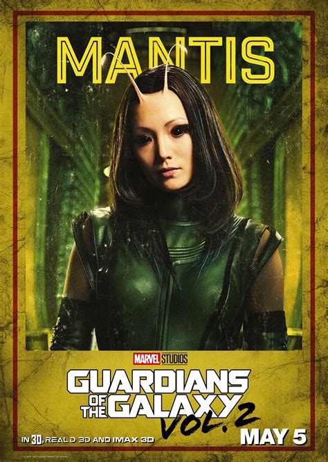 Poster : Les Gardiens de la Galaxie Vol. 2 (Mantis - Pom Klementieff)