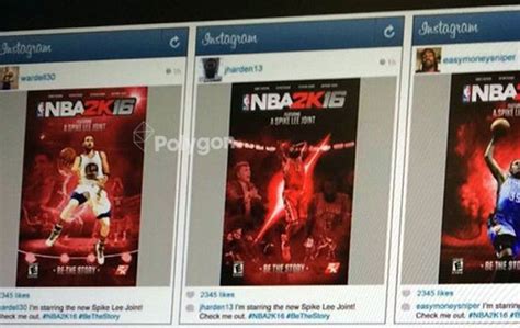 NBA 2K16 Cover Athletes Leaked | Attack of the Fanboy