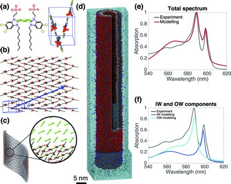 The Model System And Comparison Of Modeled And Experimental Absorption