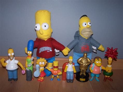 Simpsonowie Simpsons Maskotki Figurki Zestaw Szt