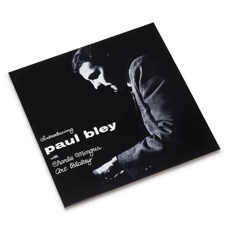 Paul Bley Charles Mingus Art Blakey Introducing Paul Bley Lp