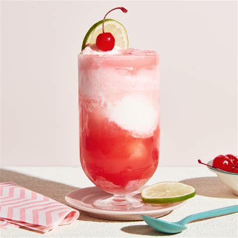 Cherry Lime Rickey Float Recipe Epicurious