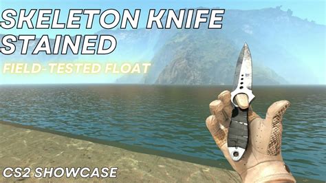 Skeleton Knife Stained Field Tested Cs Skin Showcase Youtube