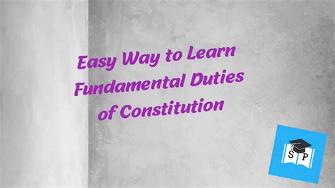 Easy Way To Learn Fundamental Duties Of Indian Constitution Snippet 3