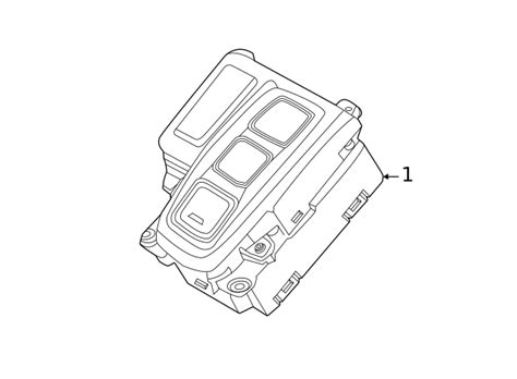 Hyundai 467w0 S1100 Ppj Gear Shift Assembly 2021 2023 Hyundai