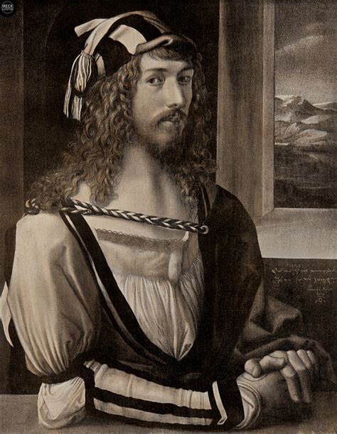 Albrecht D Rer Duerer Selbstbildnis Autoportret Self Portrait