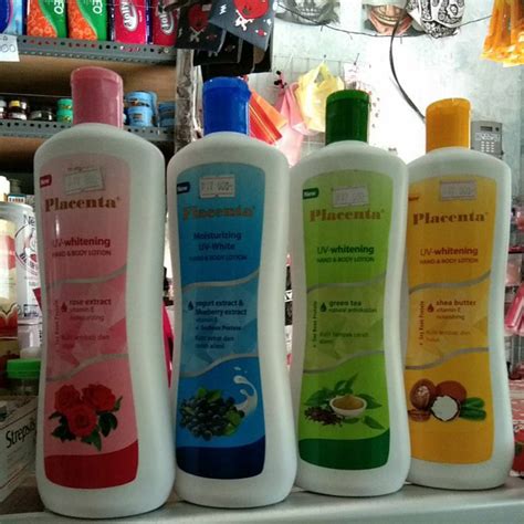 Jual Placenta Hand Body Lotion Uv White Ml Shopee Indonesia