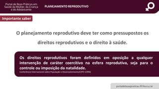 Planejamento Reprodutivo O Que H De Novo E Al M Do Planejamento