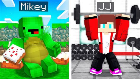 Fat Mikey And STRONG JJ Survival Battle In Minecraft Animations YouTube