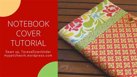 Notebook Cover Tutorial Sewn Up