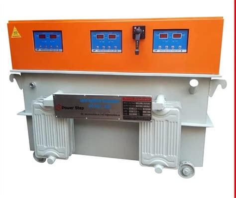 Three Phase Servo Voltage Stabilizer In Delhi For Industrial At Rs