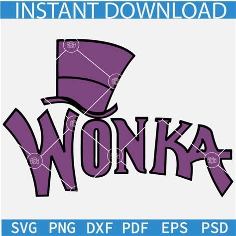 Wonka Hat Logo Svg Willy Wonka Hat Svg Wonka Logo Hat Svg Wonka Logo