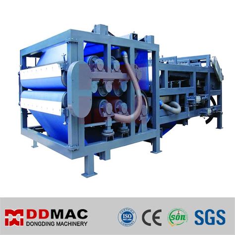 Sludge Dewatering Belt Filter Press Machine Cocopeat Belt Type