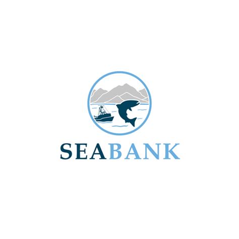 Design a modern stylistic logo for Seabank to convey the wealth of the ...