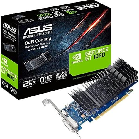 Asus Geforce Gt 730 2gb Gddr5 Low Profile Graphics Card For Silent Htpc