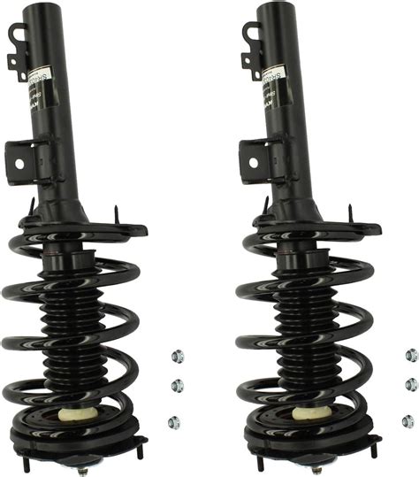 Amazon Pair Set Of Front Suspension Struts And Coil Spring