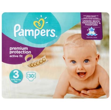 Pampers Active fit midpack S3 30 stuks | Voordelig online kopen ...