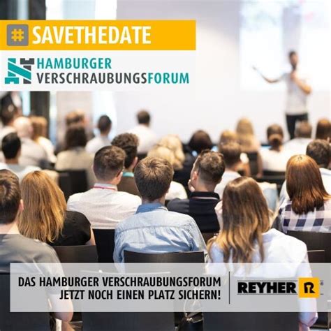 Das Hamburger Verschraubungsforum Jetzt Noch Einen Platz Sichern