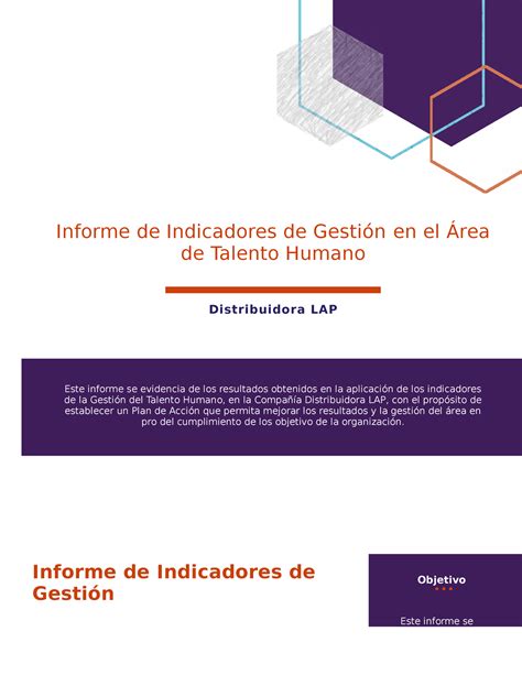 Fi Informe De Indicadores De Gestion Informe De Indicadores De