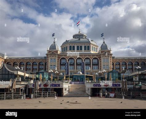 Scheveningen Niederlande Oktober Ber Hmte Grand Hotel