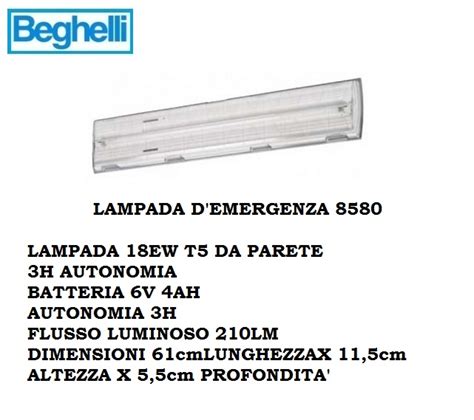 Acquista Materiale Elettrico E Accessori Online LAMPADA BEGHELLI DI