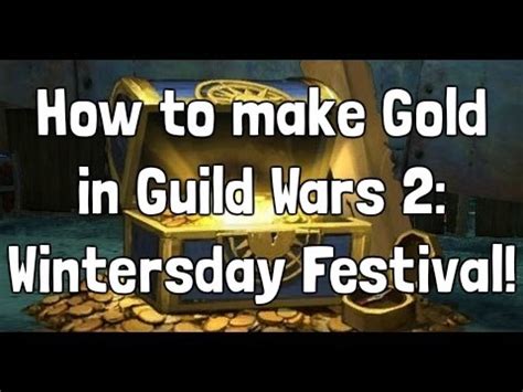 How To Make Gold In Gw Wintersday Youtube