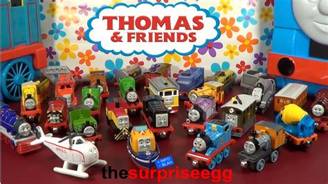 Thomas And Friends Collection Take N Play Die Cast Trains Thomas Case Toys Review Youtube