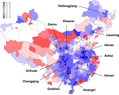 Maps Chinas Internal Migration Matt Hartzells Blog