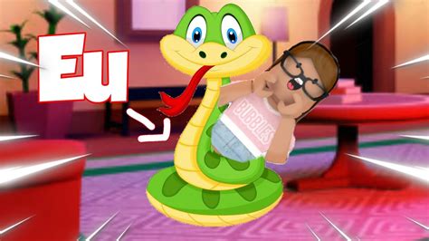 Gogo Virou Uma Cobra Snakey Roblox Roblox Snakey Youtube