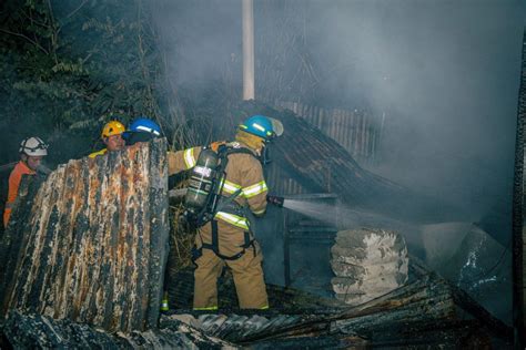 Incendio Destruyó Por Completo Una Vivienda En San Marcos En La Mira