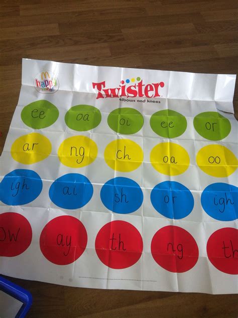 Phonic Twister Phonics Educational Crafts Phonics Activities