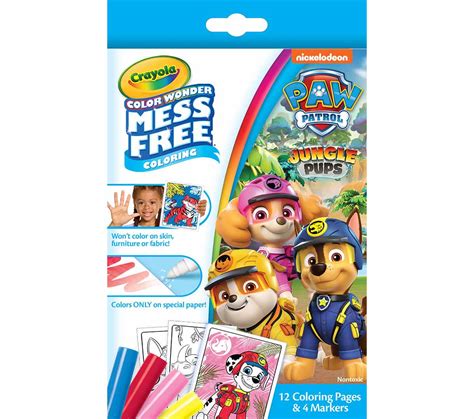 Color Wonder Mess Free Paw Patrol Coloring Set | Crayola.com | Crayola